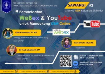 Internal E-Training untuk Staff DSVK “Sharing ASIK Keluarga Silvikultur” (SAWARGI) Series #2