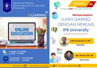 INTERNAL E-TRAINING UNTUK STAFF DSVK “SHARING ASIK KELUARGA SILVIKULTUR” (SAWARGI) SERIES #4