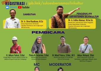 Webinar “ASIK-nya Silvikultur & Dunia Pasca Kampus”