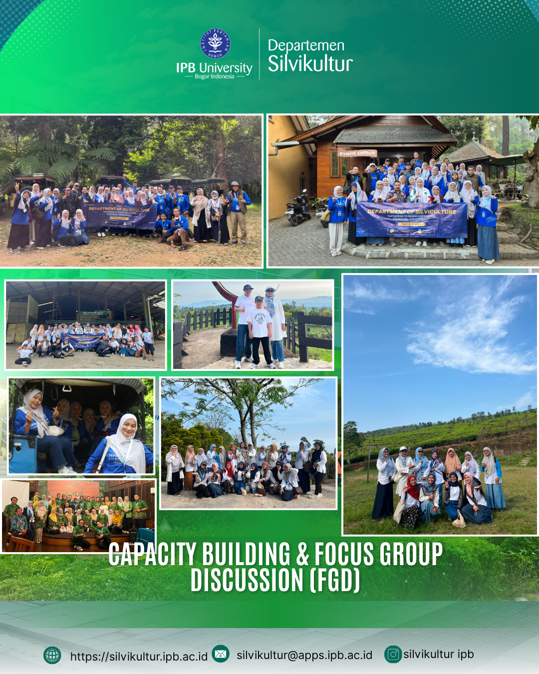 Departemen Silvikultur Gelar Capacity Building dan FGD untuk Penguatan Proses Akademik